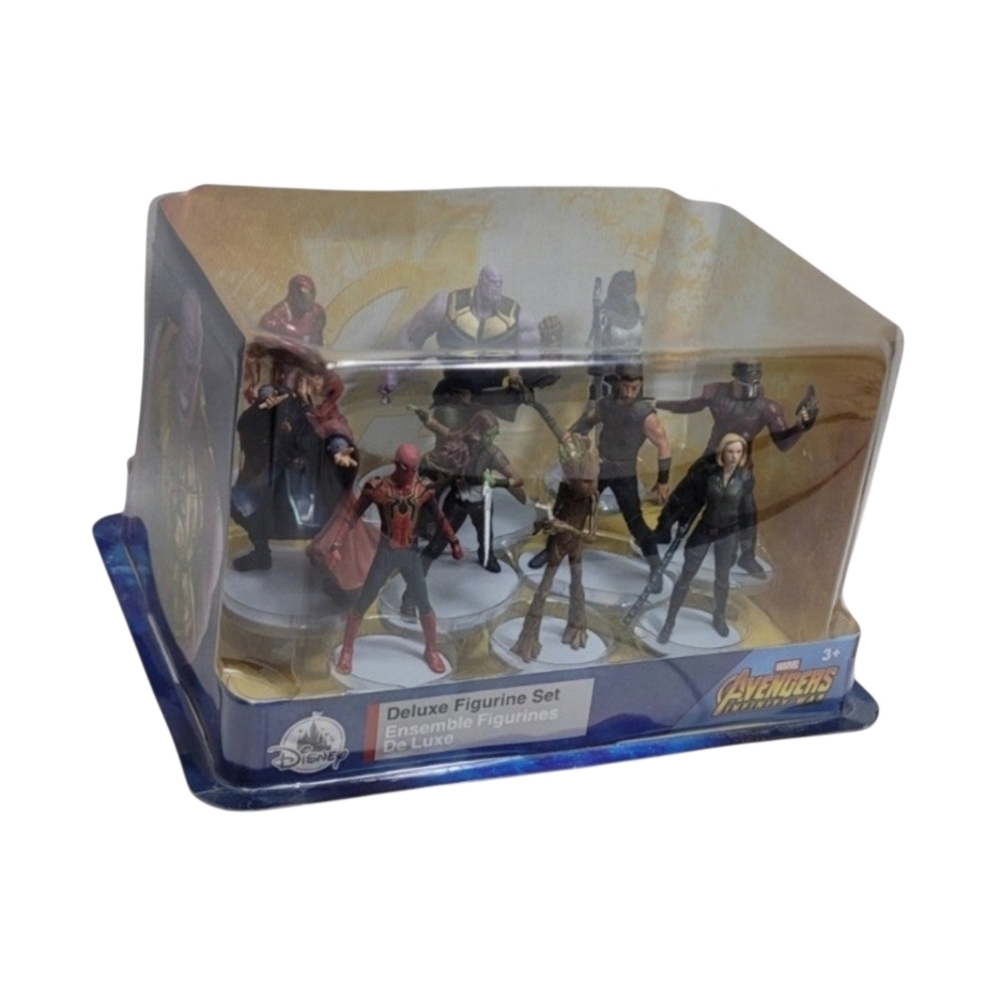 Disney Marvel Avengers Infinity War Deluxe Figurine Set-- New In Box